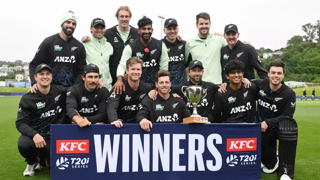 সিরিজ জিতলো নিউজিল্যান্ড