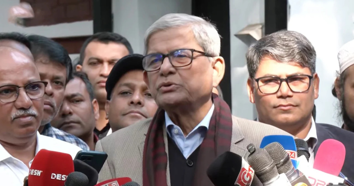 খালেদা জিয়ার প্রতি মানুষের আবেগ বিএনপিকে শক্তিশালী করবে: মির্জা ফখরুল