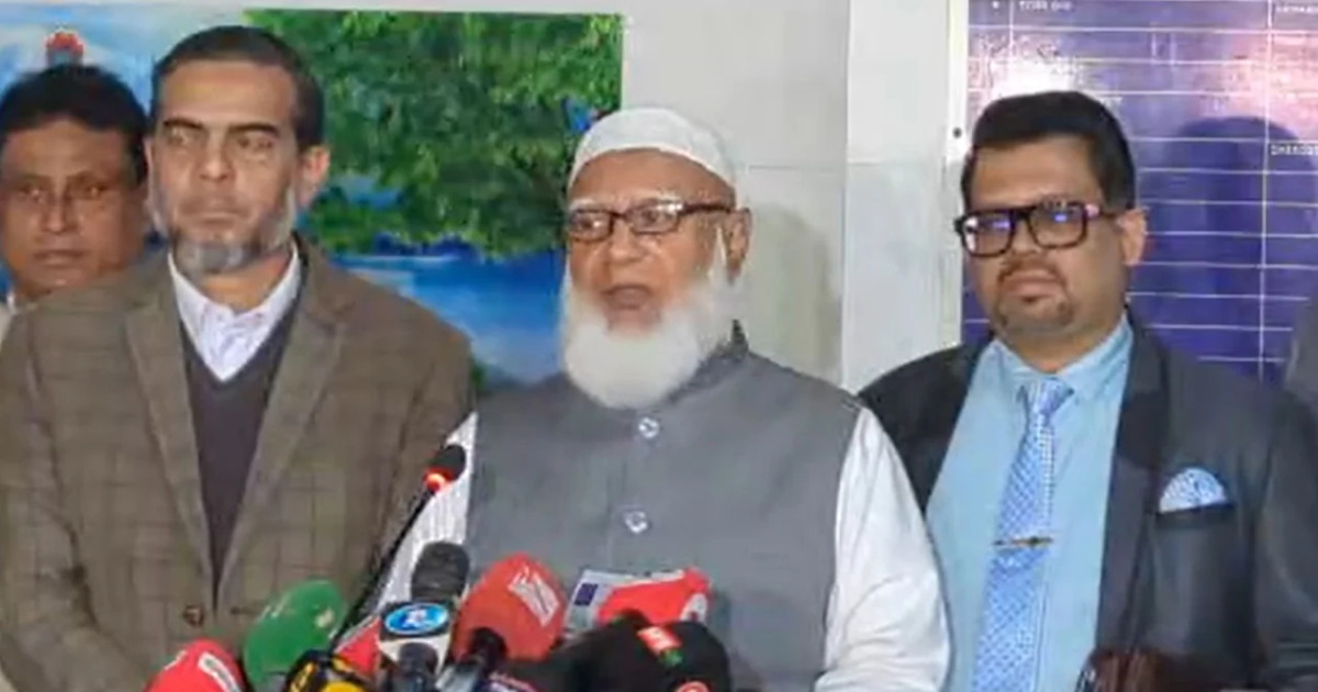 আসন সমঝোতার চূড়ান্ত ঘোষণা কবে, জানালেন জামায়াত আমির ডা. শফিকুর