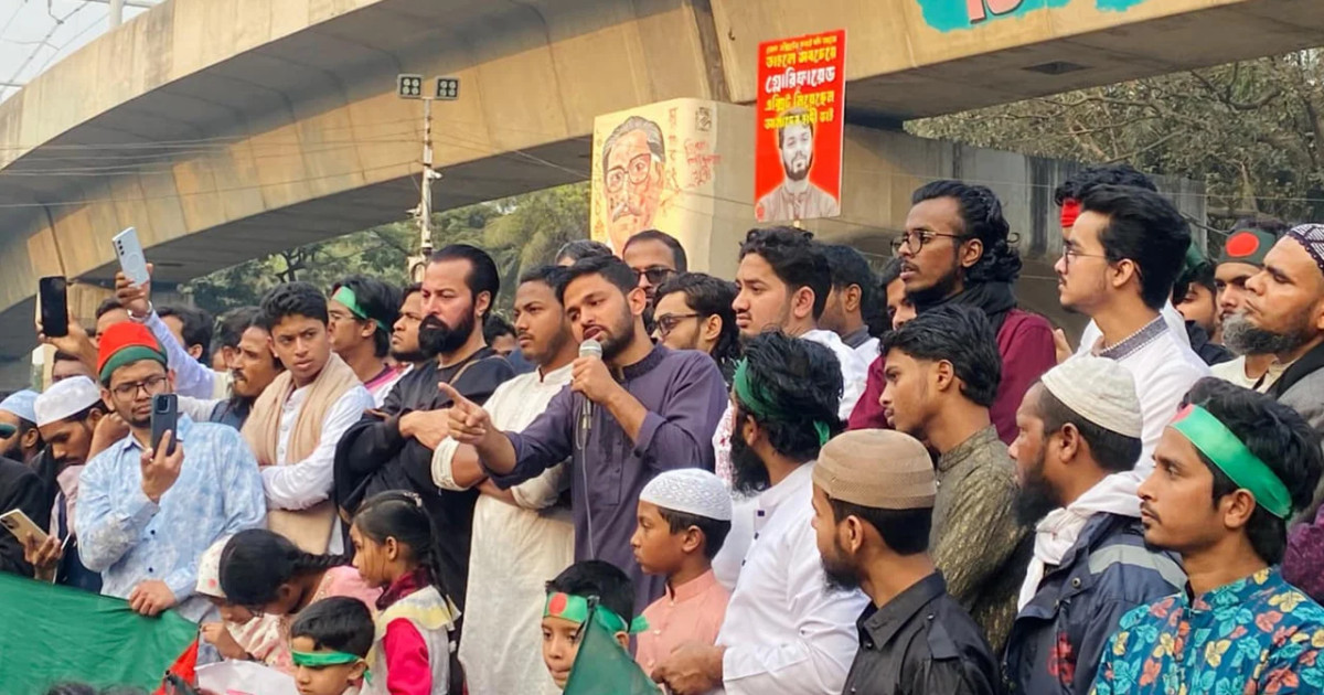 হাদি হত্যা: ৭ দিনের আলটিমেটাম দিলেন জাবের