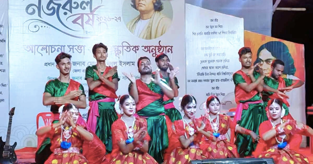 যমুনা পাড়ে তিন দিনব্যাপী ‘নজরুল বর্ষ’ উদযাপন শুরু, সিরাজগঞ্জে সাংস্কৃতিক আয়োজনের প্রাণচাঞ্চল্য