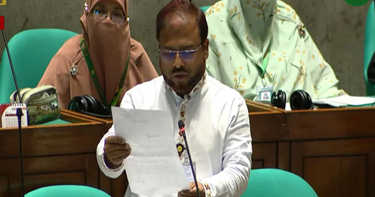 সরকারি প্রাথমিক বিদ্যালয়ে নূরানী শিক্ষক নিয়োগের দাবি জামায়াত এমপির