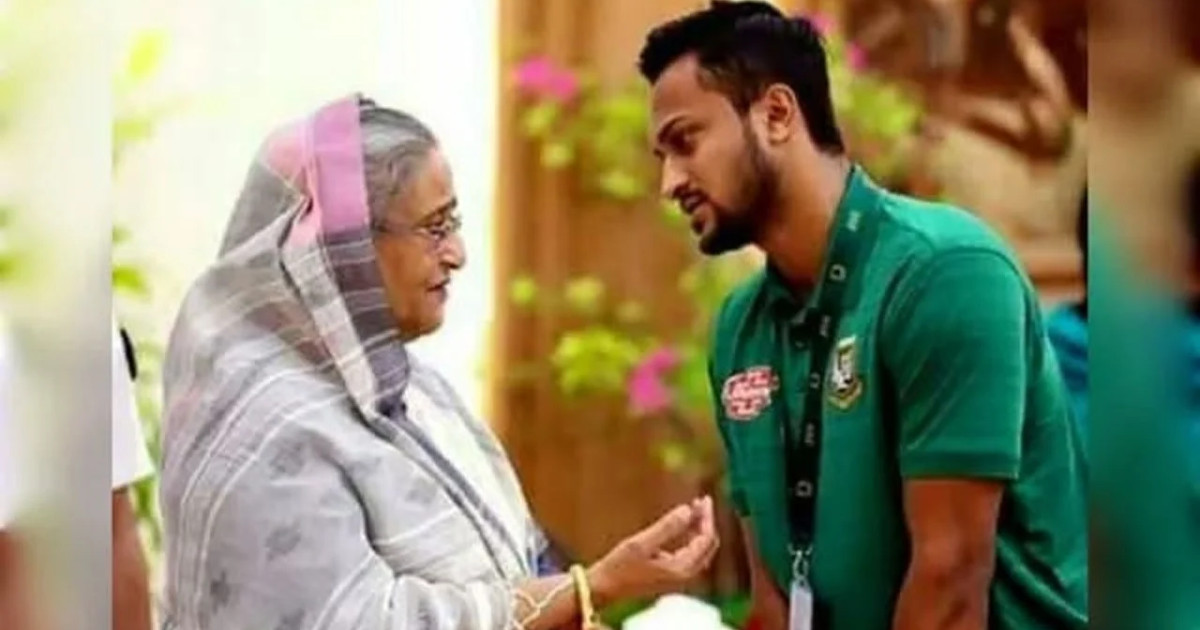 হাসিনার ভার্চুয়াল অনুষ্ঠানে বক্তব্যের পর মাগুরায় সাকিব আল হাসানের বাড়িতে ভাঙচুর, আগুন
