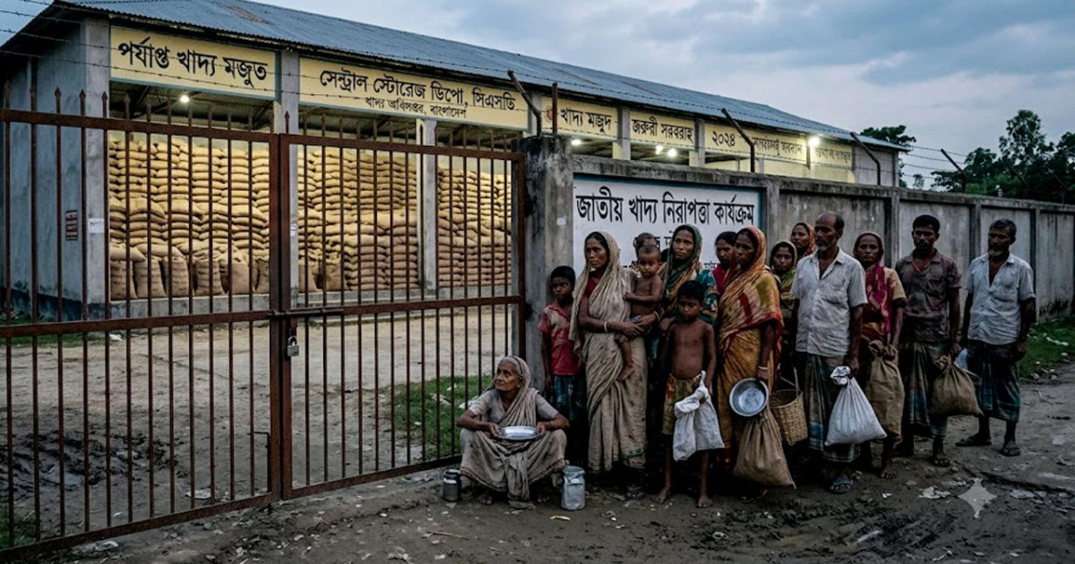 পর্যাপ্ত খাদ্য মজুত থাকলেও খাদ্য নিরাপত্তাহীনতায় দেড় কোটির বেশি মানুষ